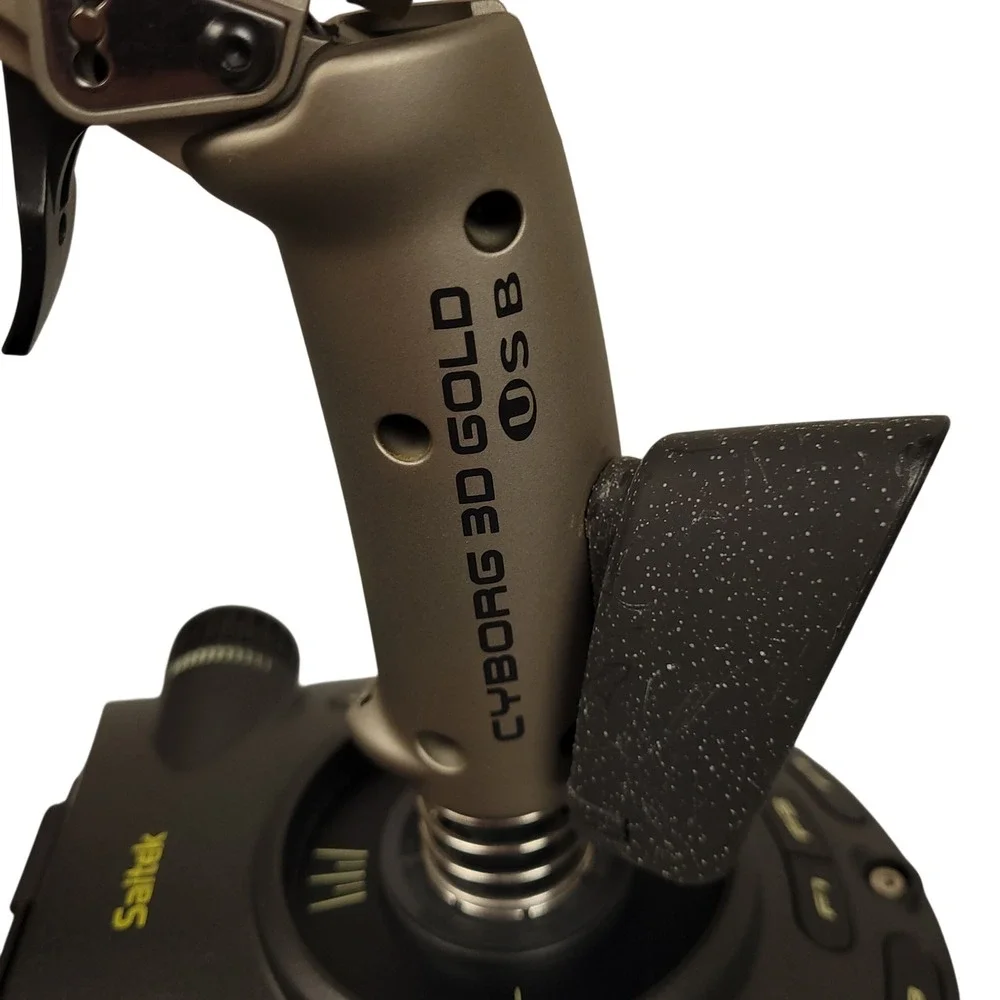 Logitech Force 3D Pro + Saitek Cyborg Gold Joystick Bundle For Parts Or Repair